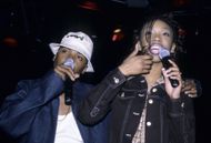 Ray J and Brandy in 1997 (Image via Getty)